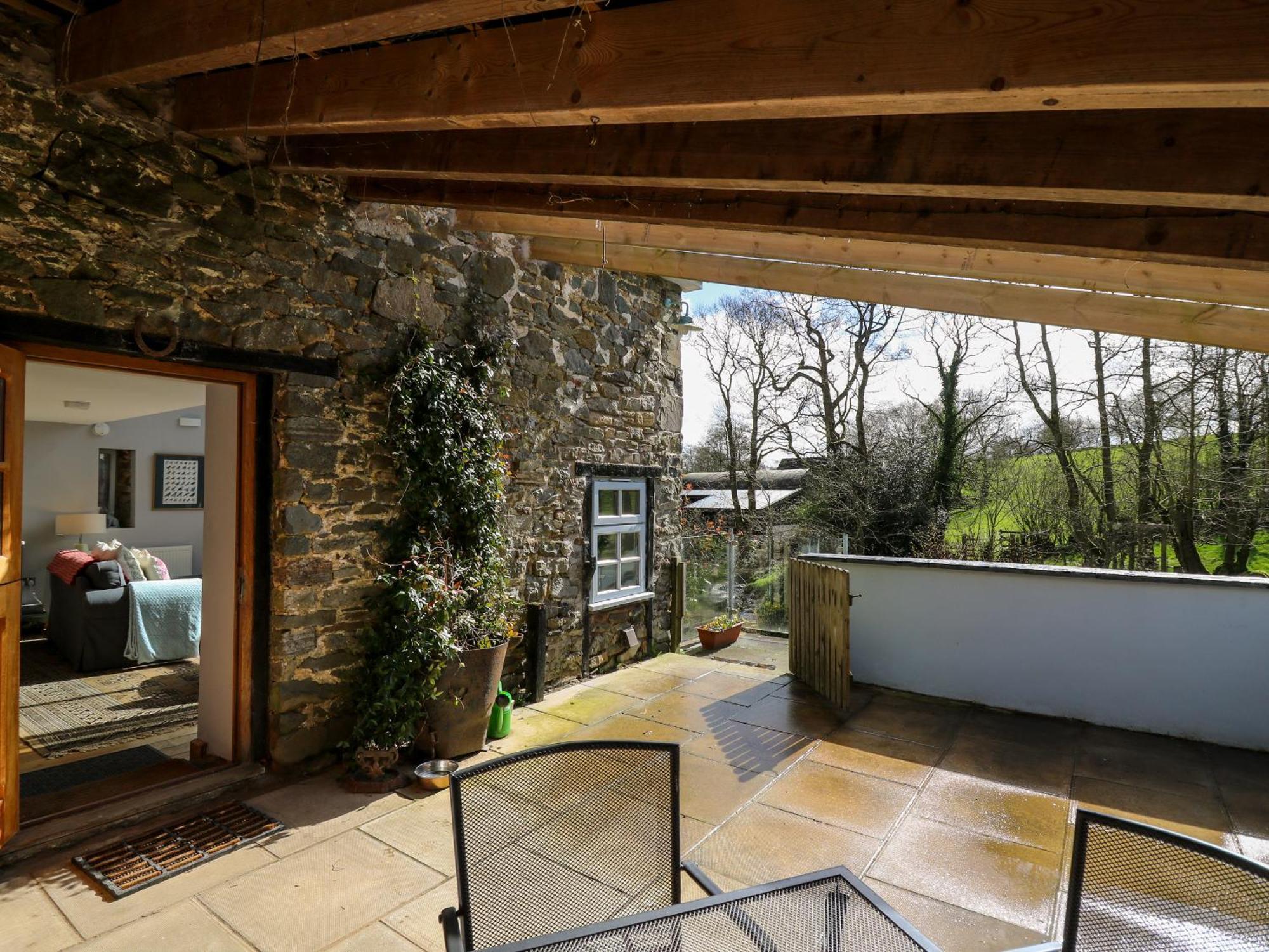 The Barn At Glanoer Bettws Disserth Exterior foto
