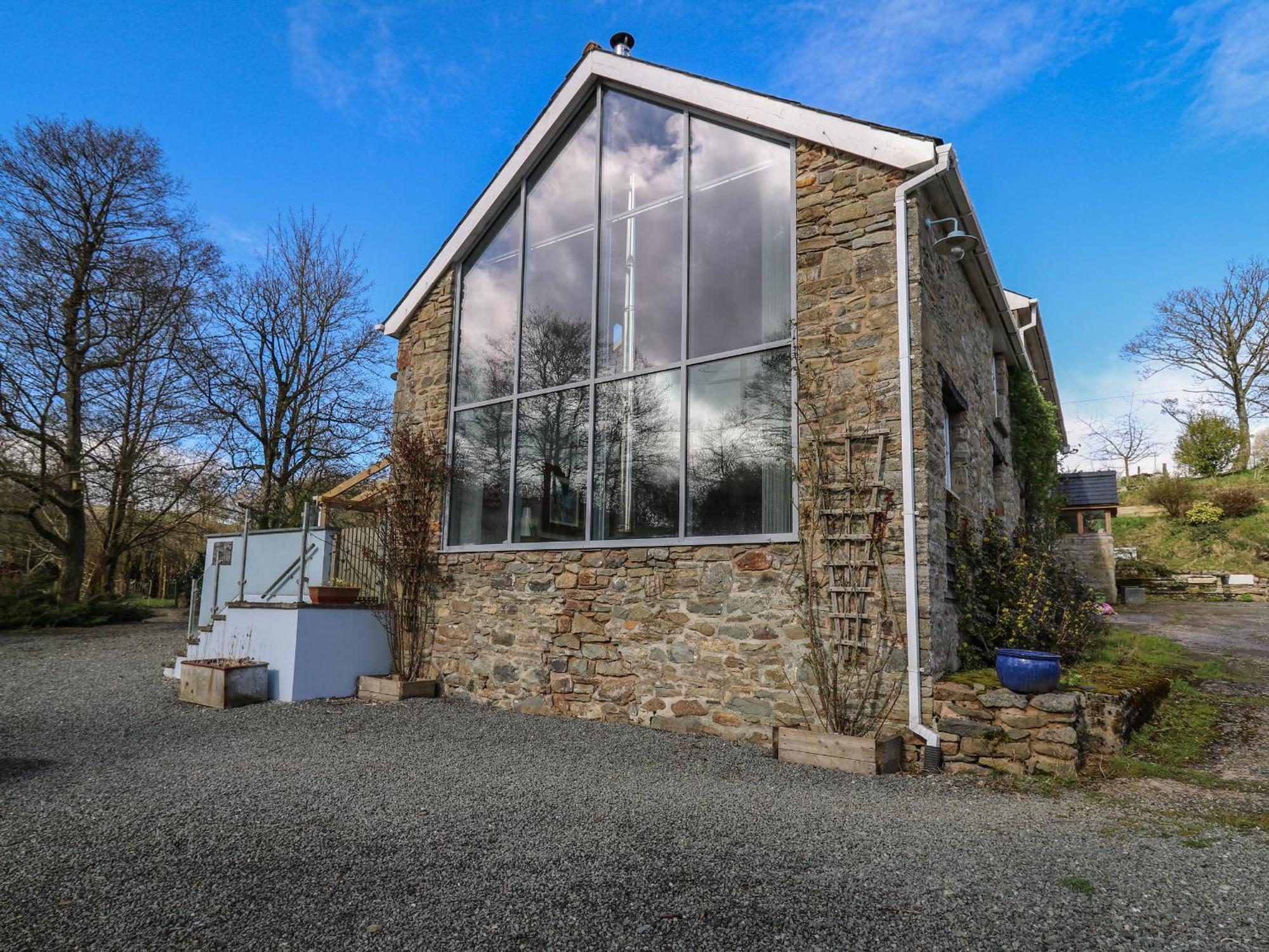 The Barn At Glanoer Bettws Disserth Exterior foto